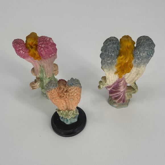 Set of 3 Angel Figures Home Decor Statue - Picture 2 of 7